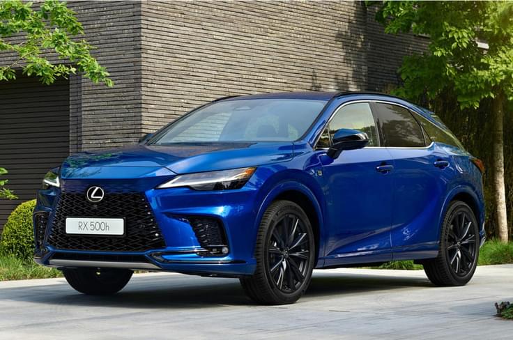 2022 Lexus RX front quarter 2022 Lexus RX front quarter